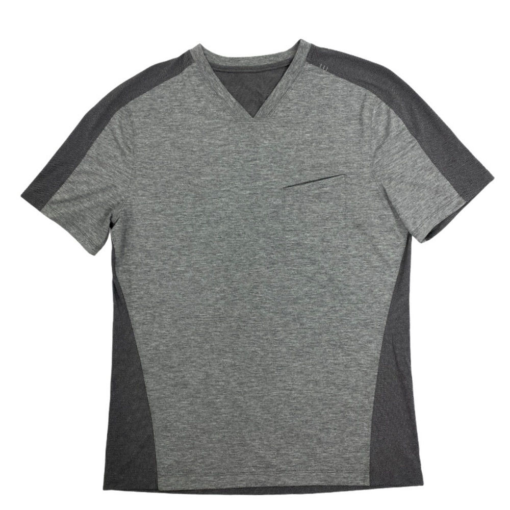 Lululemon Mens VNeck Pocket Tee w/ Mesh Back